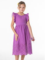 Ge.ni.us Παιδικό φόρεμα με embroidery